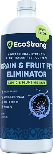 Tratamiento de drenaje de moscas de frutas  Eliminador de moscas de drenaje  Elimina mosquitos, moscas de alcantarillado y más - Funciona en todos