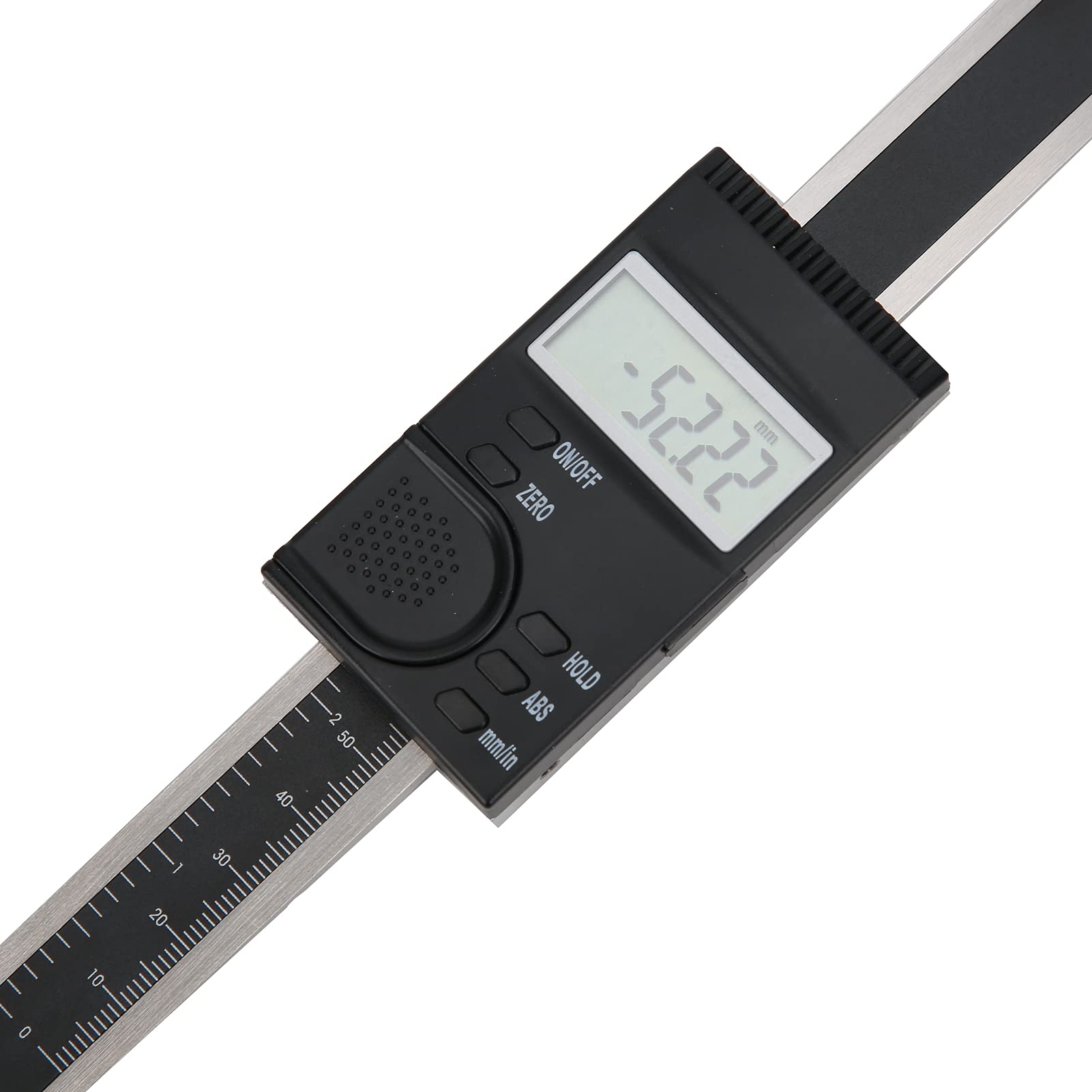 FTVOGUE Pied à Coulisse Numérique, Règle d'affichage Numérique en Alliage d'aluminium, Outil de Mesure LCD de 0 à 100 Mm avec Réglage du Zéro, Sortie de Données de Maintien pour Tours et Fraiseuses