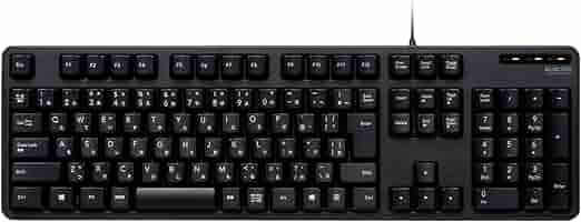 エレコム キーボード 有線 メンブレン フルキーボード ブラック TK-FCM104XBK Amazon.co.jp: エレコム キーボード 有線 メンブレン フル