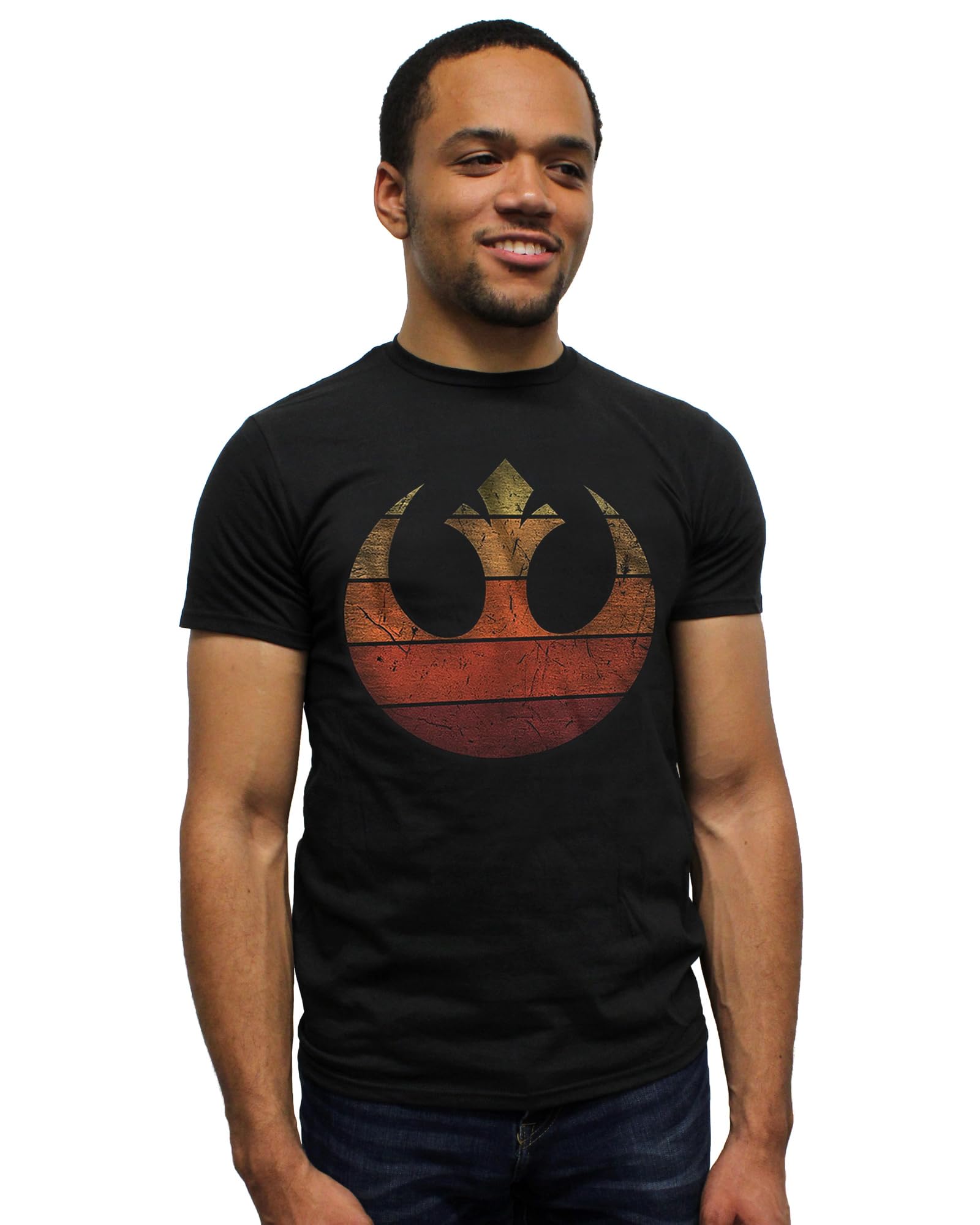 Rebel Alliance Rebellion Tee The Last Jedi Luke Rey Princess Leia Chewbacca Finn R2D2 BB8 Adult Mens Graphic T-Shirt Apparel