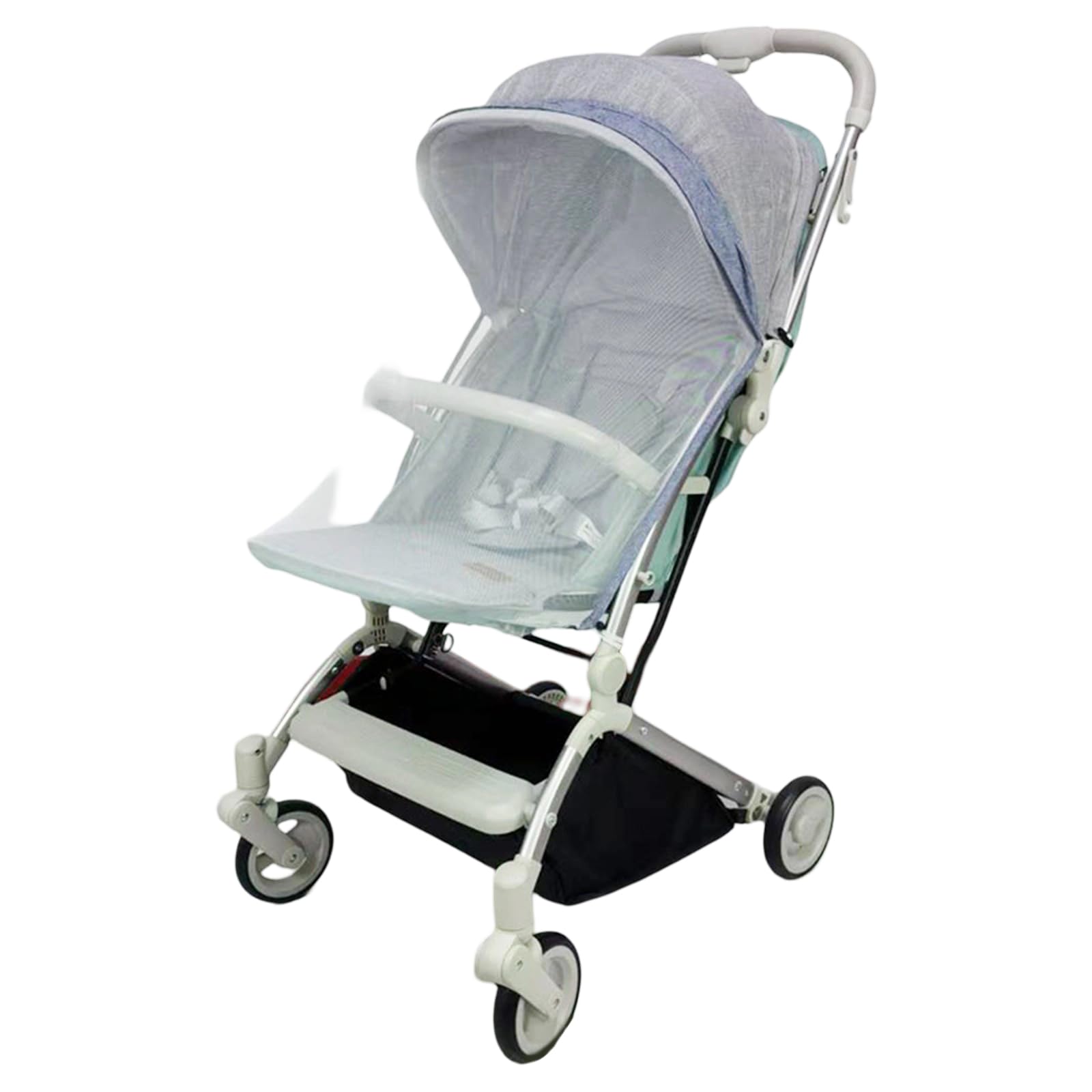 Xjdzineq Strollers Net Breathable Full Coverage Baby Net for Baby Carriers Pushchair Pram Pushchair Canopy Breathable Strollers Netting