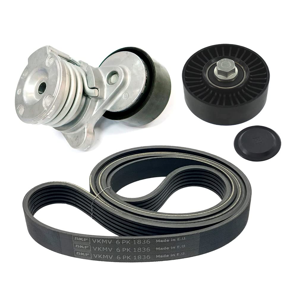 SKF Keilrippenriemen VKMA 38212 - Satz - Höhe 106 mm Länge 330 mm Breite 141 mm - OE Qualität | Kompatibel mit: BMW 1, 1, 3, 3 Cabriolet, 3 Coupe, 3 Touring