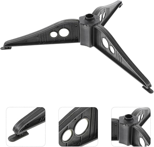 Miniatura 9 de NOLITOY Soporte de árbol de Navidad blanco para árbol de Navidad, base de árbol de Navidad artificial, soporte para árbol de Navidad, soporte