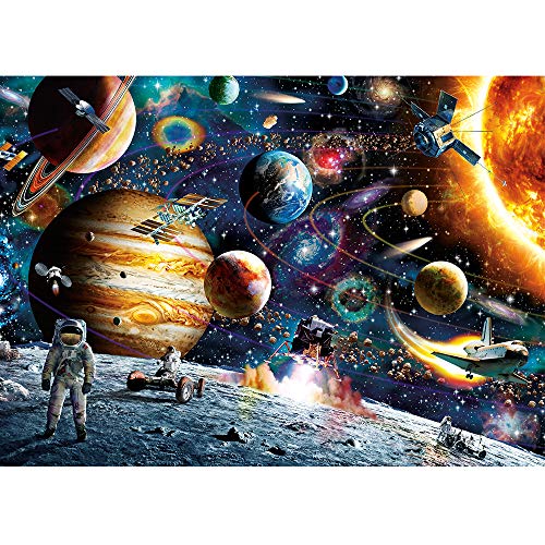 BEIWO Puzzle for Adults 1000 Pieces, Jigsaw Puzzles-Planets in Space Puzzle for Kids Teens, Large Puzzle 70cm x 50cm (27.56\" x 19.69\" inch)