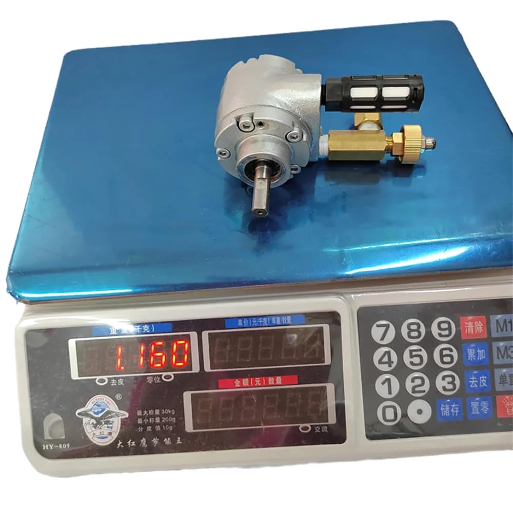 Motor Neumático Tipo Paleta, Motor Neumático, Rotación Hacia Adelante/Atrás, 6000 Rpm 370W