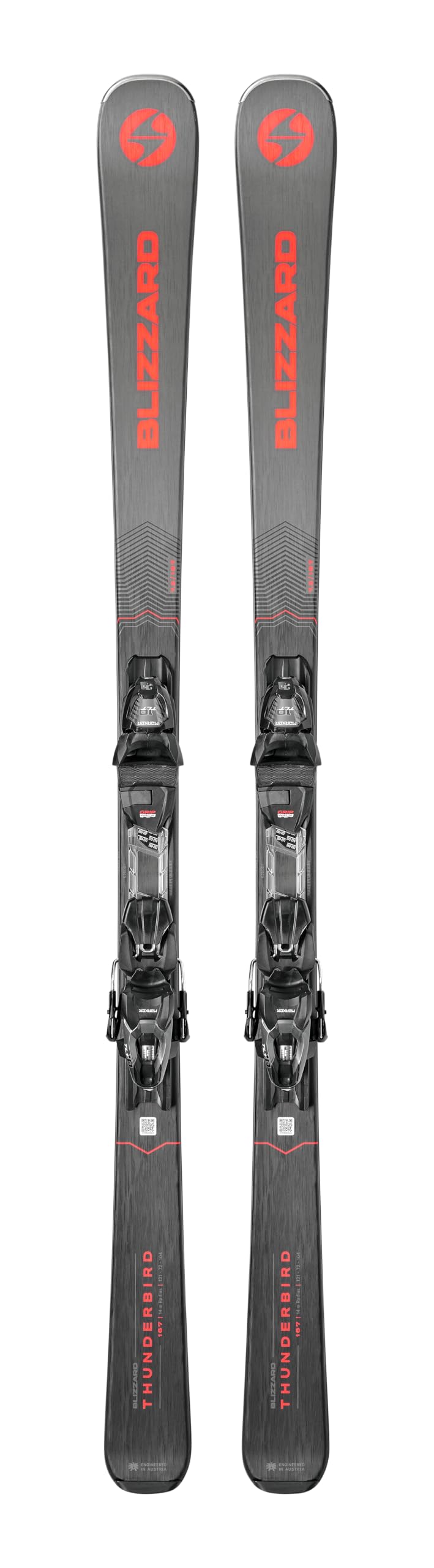 BLIZZARD Thunderbird SP 7.2 + TPC11, Frontside, Black/Gold, 2024/25, Men's (153)