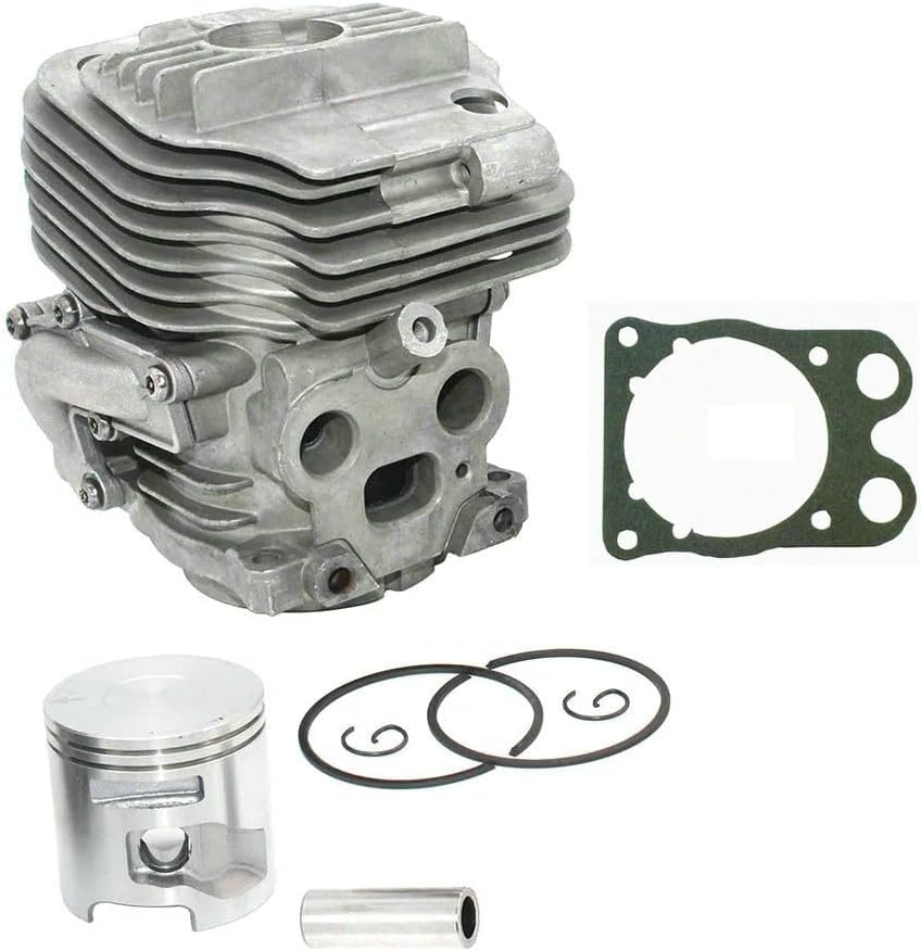 Cylinder Assembly 51mm Replacement for Husqvarna K760 II K760 Active II K770 Concrete Saw Replace 581476102 581476103, Gray