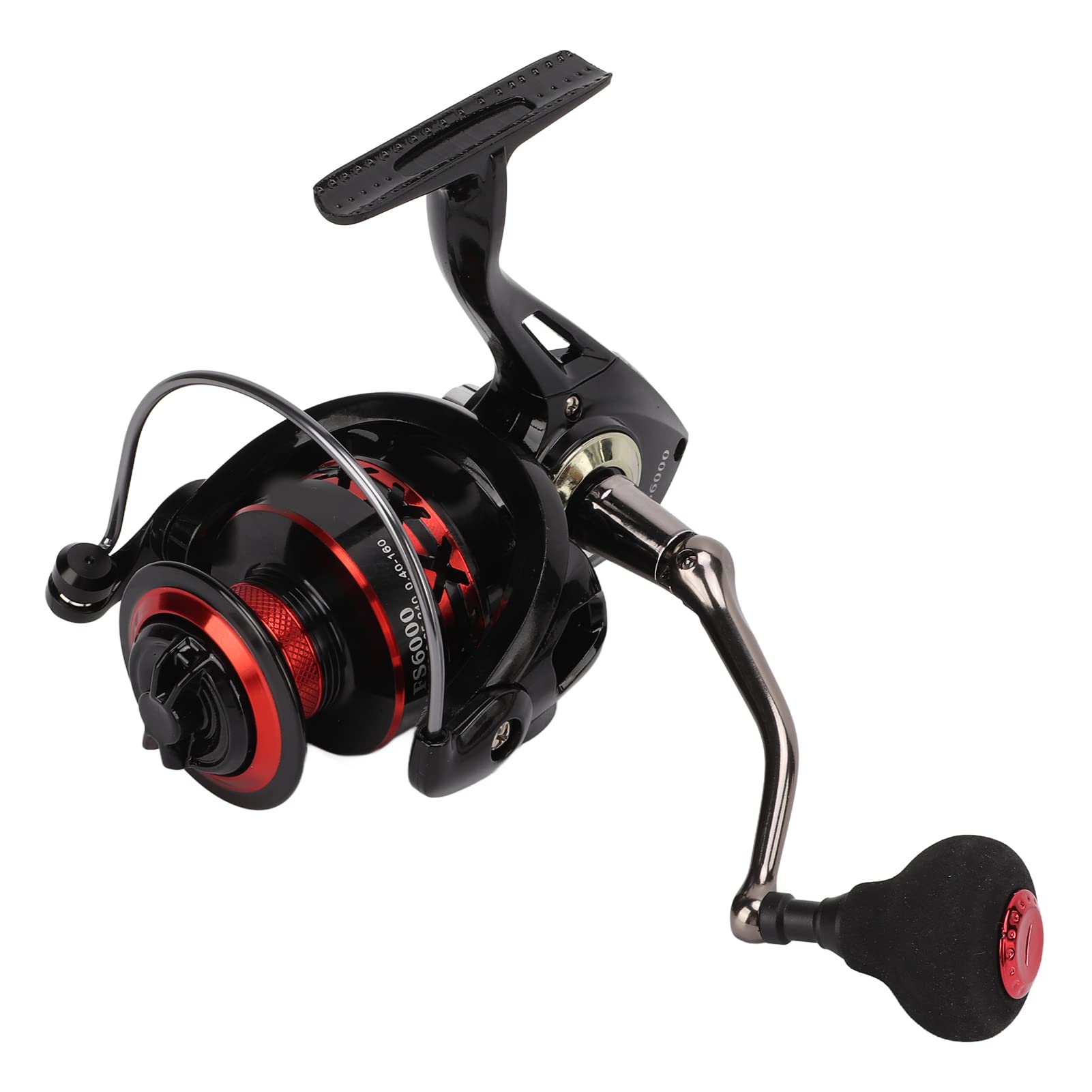Metal Fishing Reel FS3000 with EVA IP, CNC Designed Throw Fishing Line Wheel, Metal Rocker Arm, for Lure (FS6000) : Sports & Outdoors