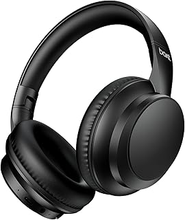 Boat Rockerz 371, 40mm Drivers, 50hrs Battery, 60ms Low Latency, ENx Tech, BT v5.4, Foldable Cups, Voice Assistant, Bluetooth Headphones, Wireless Headphone with Mic (Black Sabre