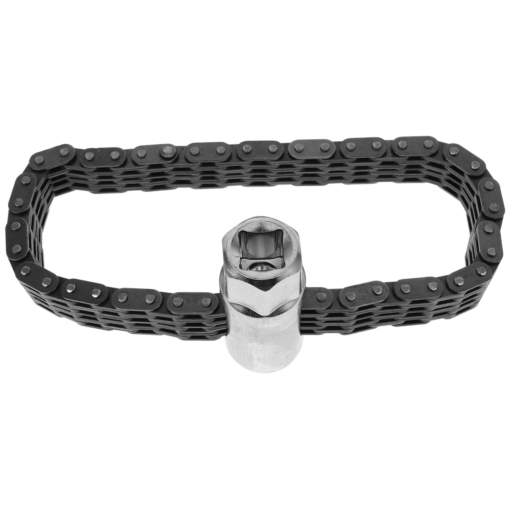 Mikinona Chain Wrench Heavy Duty Spanner Wrench for Oil Filter Replacement Section Fittings Tool Durable and Versatile Design for Automotive Repair and Plumbing