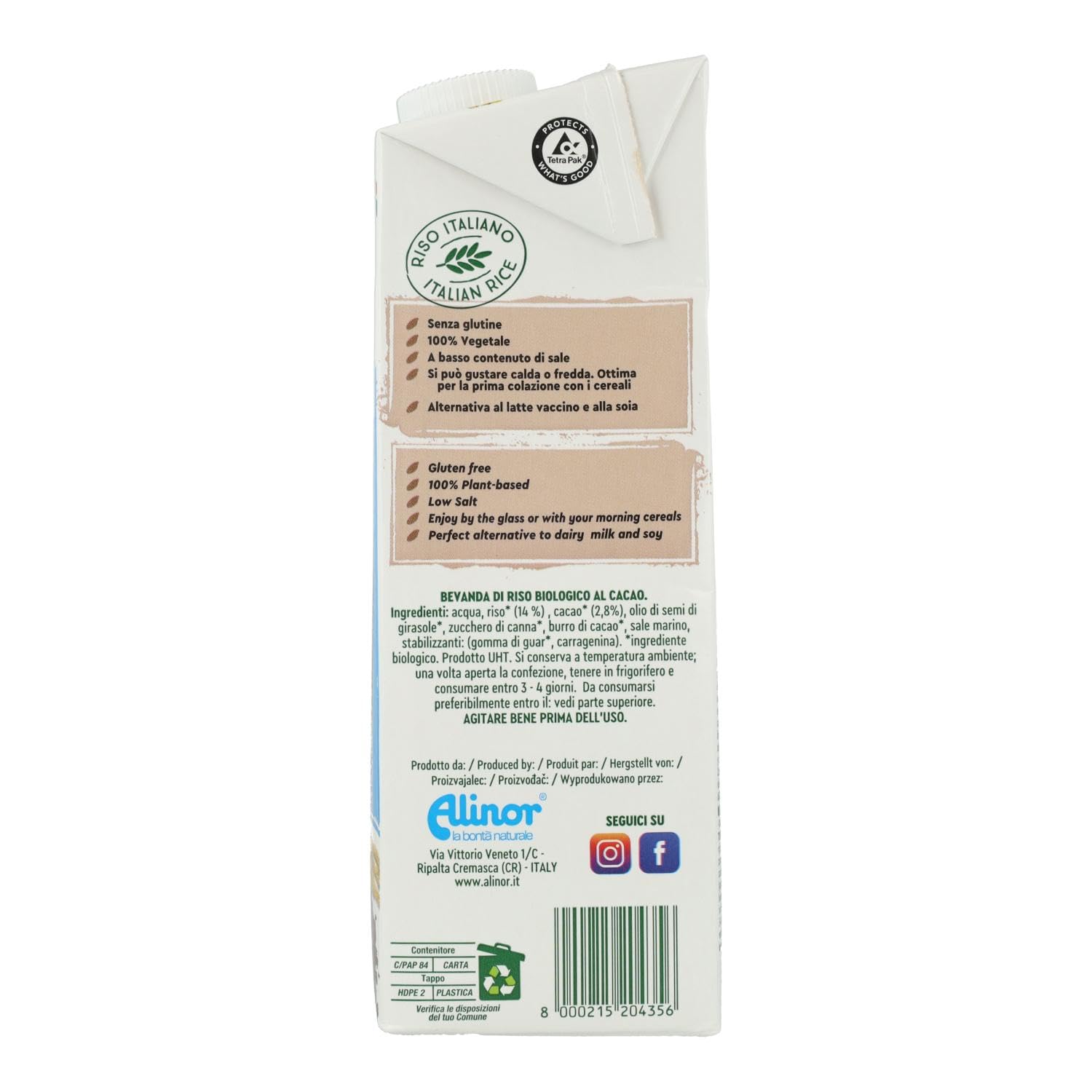 LECHE ARROZ CHOCO 1L