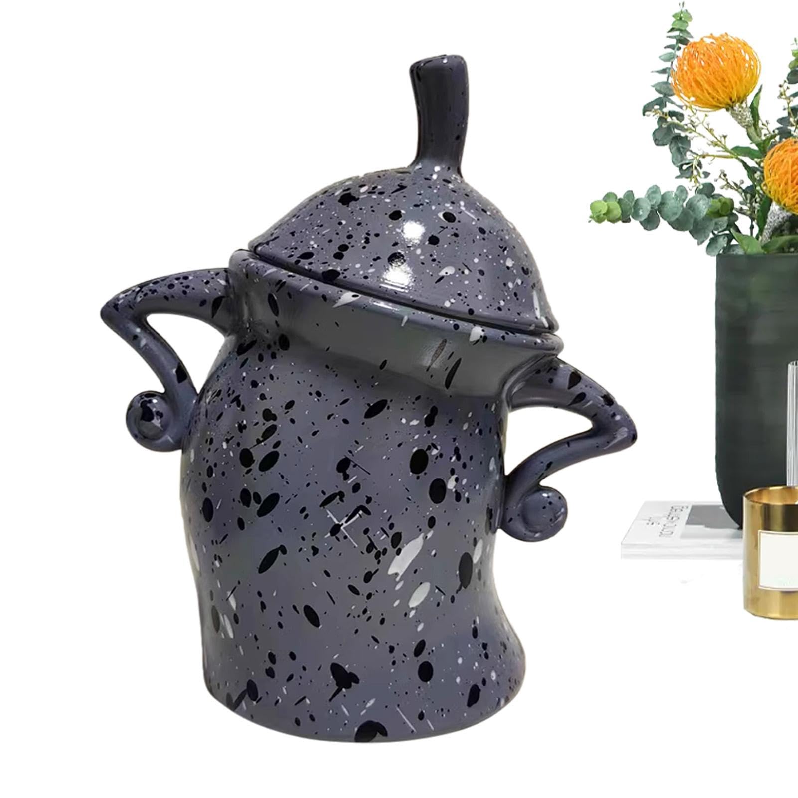 Tea Canister With Attitude, Food Storage Canisters With Lids, Sassy Fun Canister With Attitude Storage Jars, Tea Coffee Sugar Canisters, Decorative Home Kitchen Jars For spices Bath Salt Tea Coffee