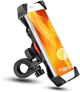 Bike Phone Mount Tiakia Anti Shake and Stable Cradle Clamp with 360° Rotation Bicycle Phone mount / Bike Accessories / Bik...
