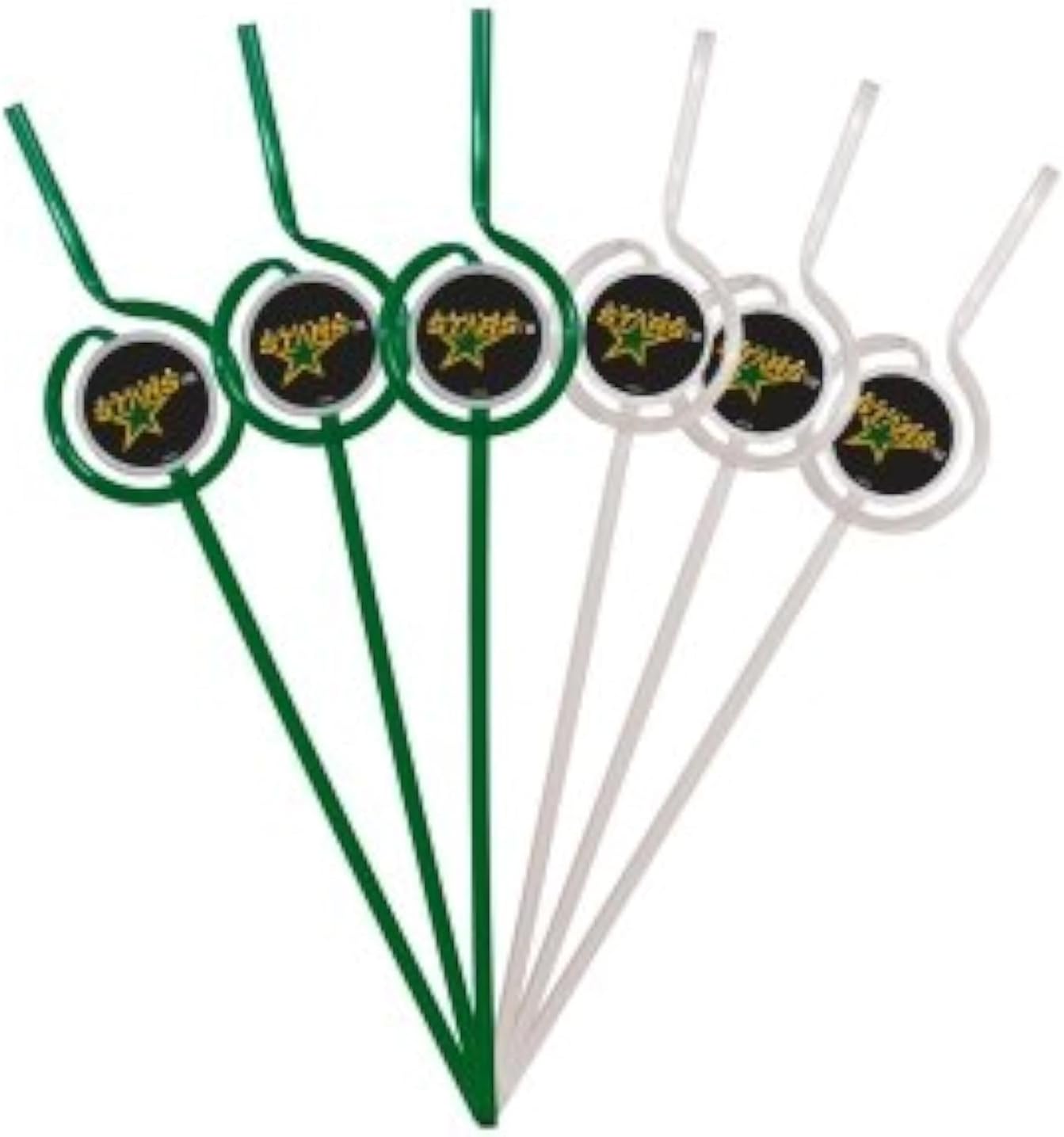 Dallas Stars Team Sipper Straws