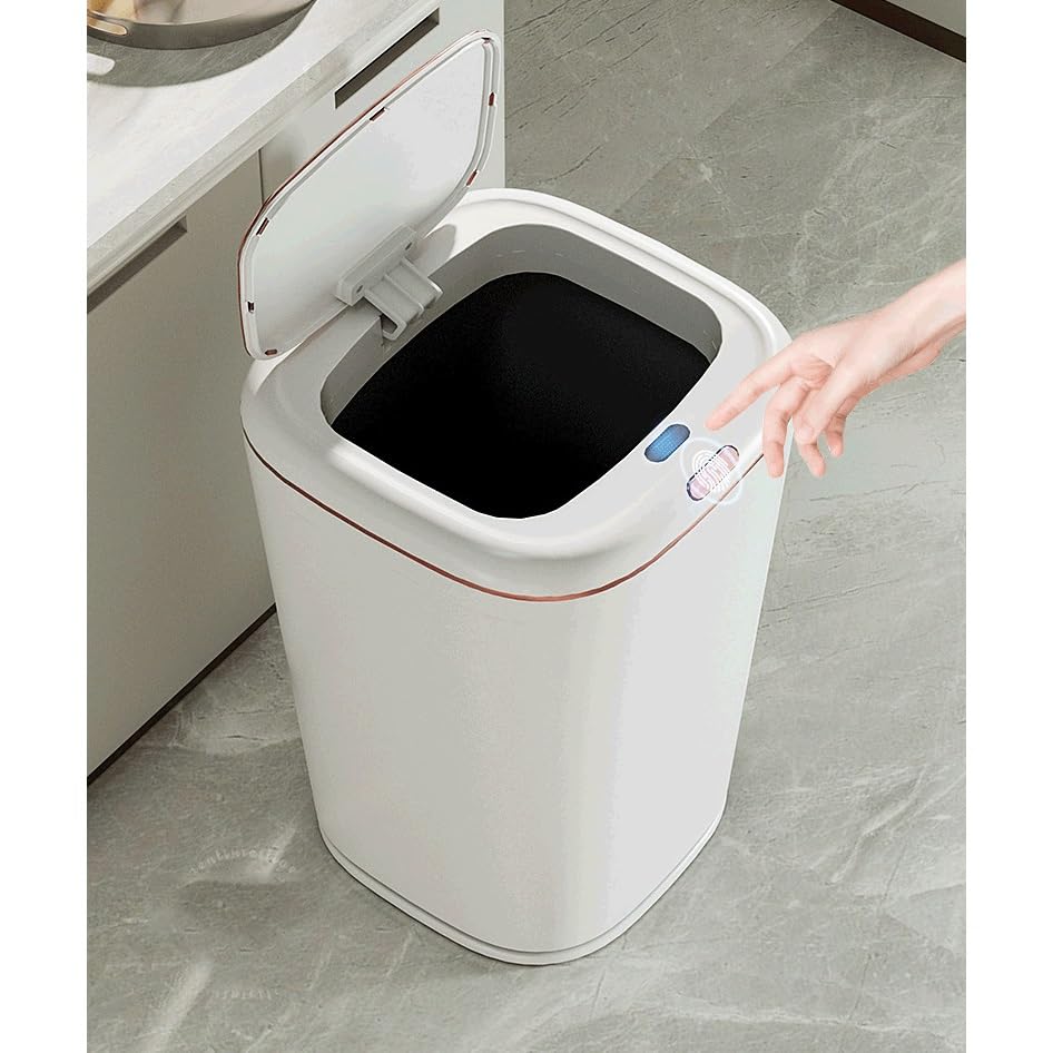 Basura de cocina con sensor automático y contenedor estrecho de 35 litros 7