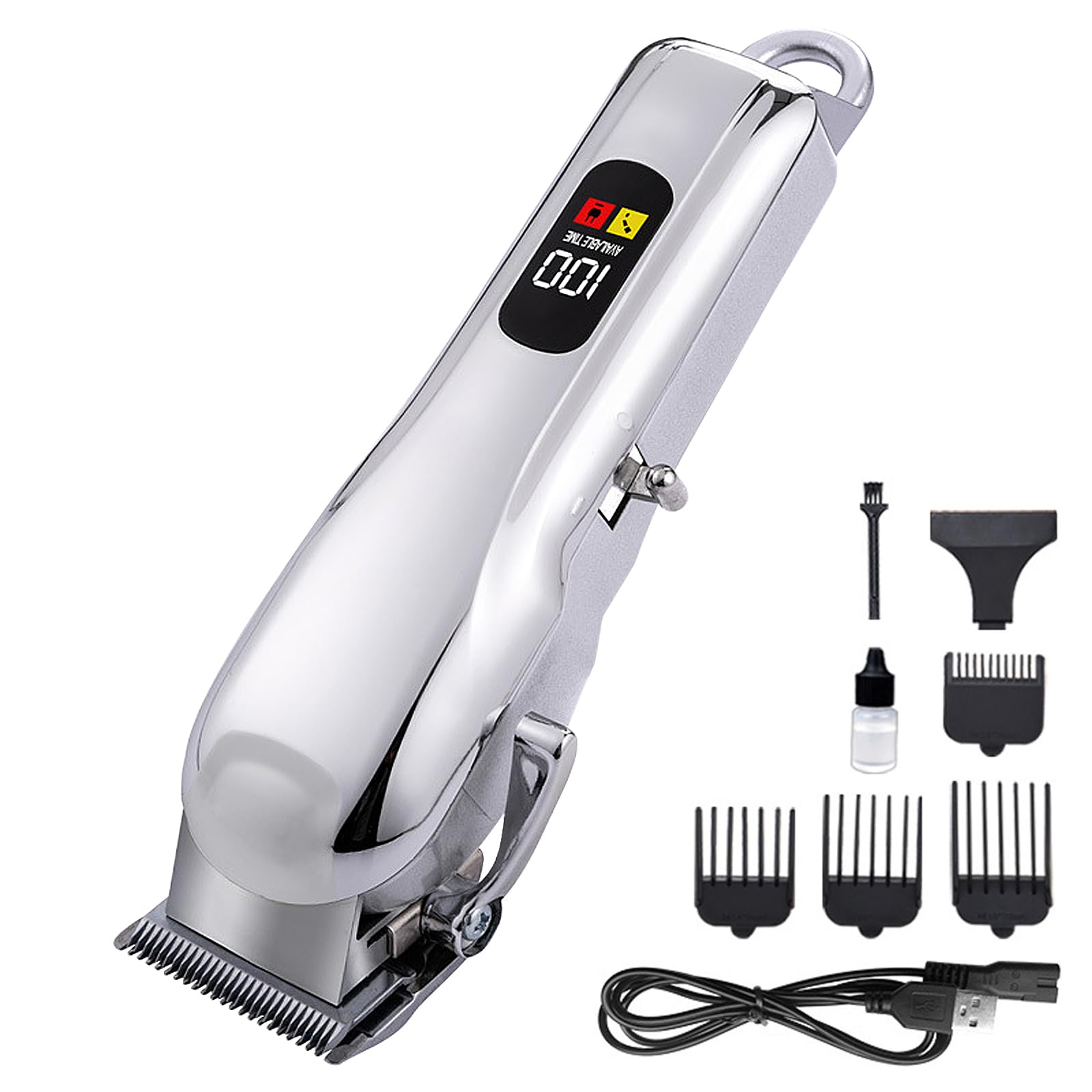Tondeuse Chevaux Sans Fil, Tondeuse Cheval Rechargeable pour Crinière Épaisse