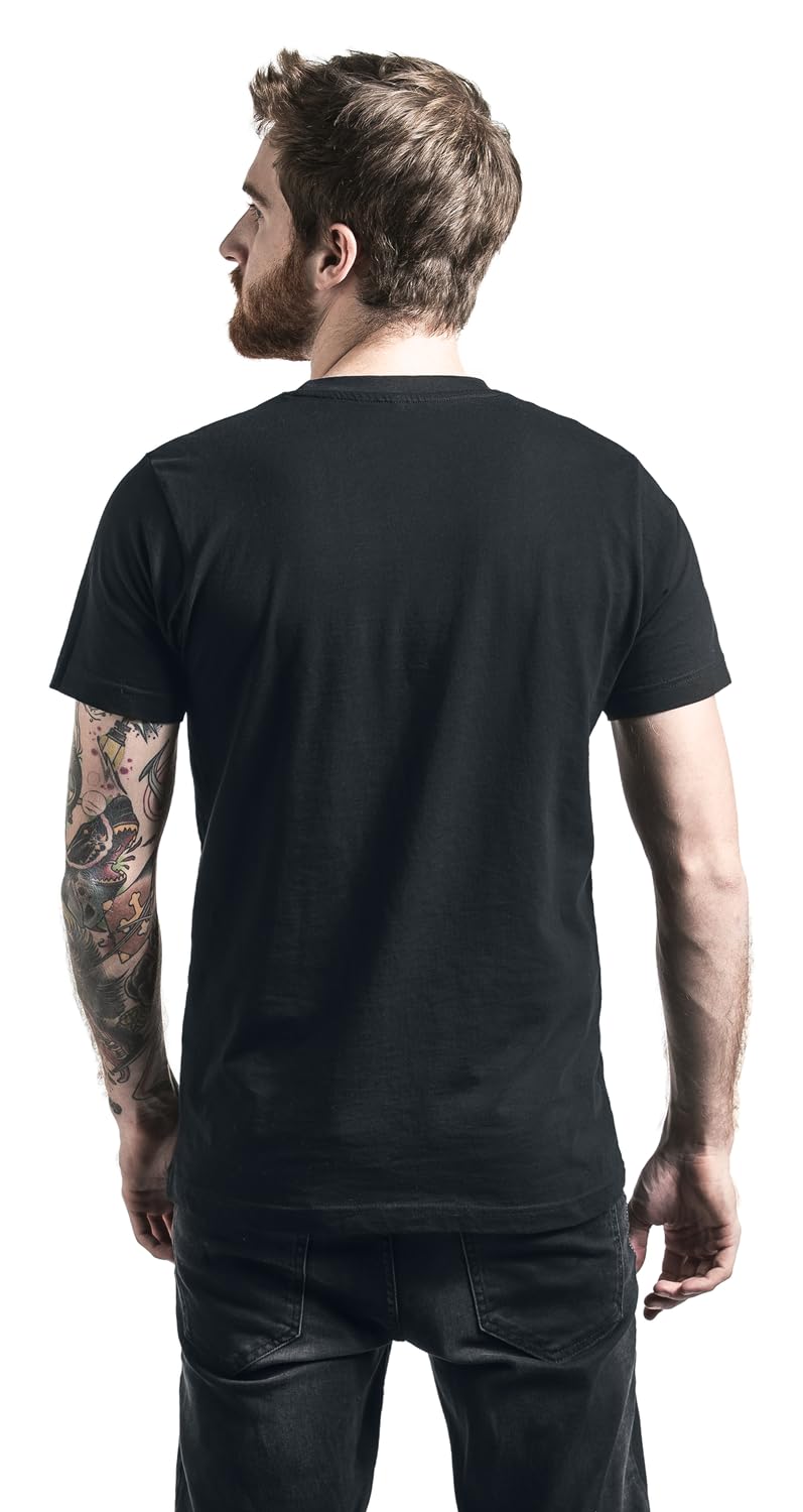 Led Zeppelin Logo & Symbols Männer T-Shirt schwarz Band-Merch, Bands