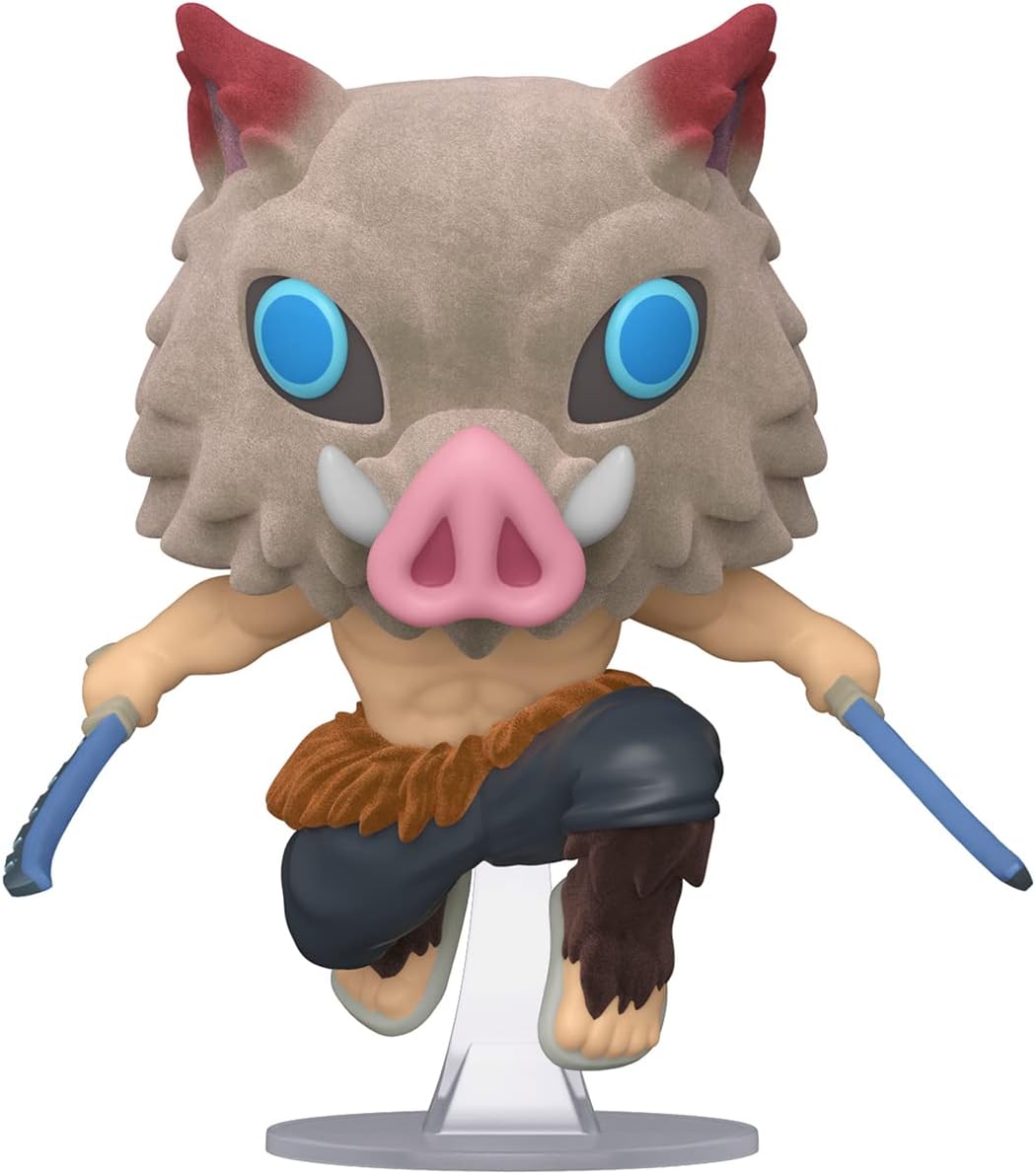 Funko Pop Animation: Demon Slayer - Inosuke Exclusive (Flocked) - Image 2