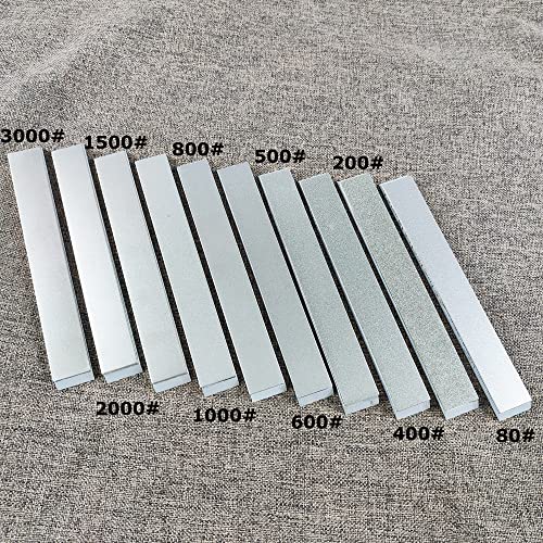 10Pcs Diamond Knife Sharpening Stones Sets With Aluminum Blank Diamond Plates Kit For Ruixin Pro Rx008 Knife Sharpener #TOP7