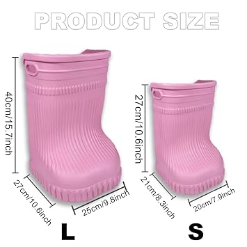 Foot Spa Bath,Boot Shaped with Massage Bumps & Calf Soaking for Relaxation, Pain Relief and Improved Circulation (blue,L)