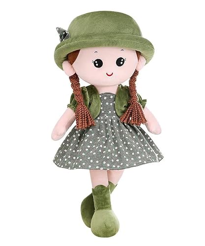 Muñeca de trapo para niña, bonito juguete de peluche para bebé, suave, muñeca, princesa