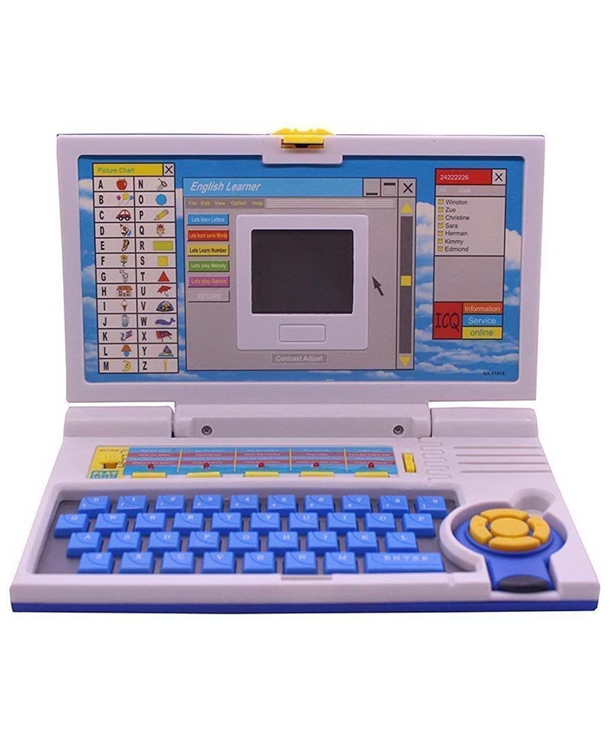 Maxim Educational Laptop Computer Toy with Mouse for Kids Above 3 Years - 20 Fun Activity Learning Machine, Now Learn Letter, Words, Games, Mathematics, Music, Logic, Memory Tool (B0CP4CQSQ1) Amazon Price History, Amazon Price Tracker