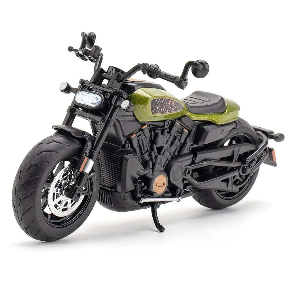 Bestie toys 1:12 Scale Harley Davidson Sportster S Alloy Motorcycle Model Diecast Car Sound Light Car Lovers Collection Kids Birthday Gift Metal Boys Toys, Multicolor (B0D7SQ7TSC) Amazon Price History, Amazon Price Tracker