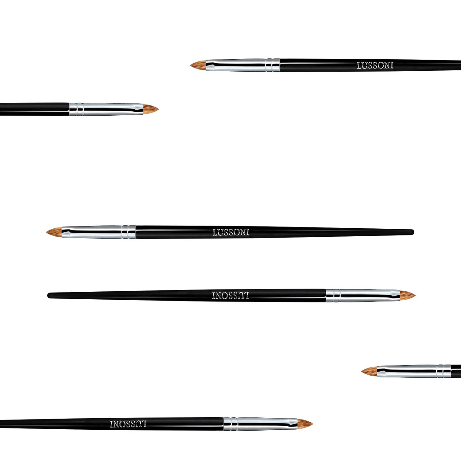 T4B LUSSONI 500 Series Professional Precision Makeup Lip Brush, Eyeliner, Eyebrows and Eyelashes (PRO 518 Lip Liner Brush) - Image 4