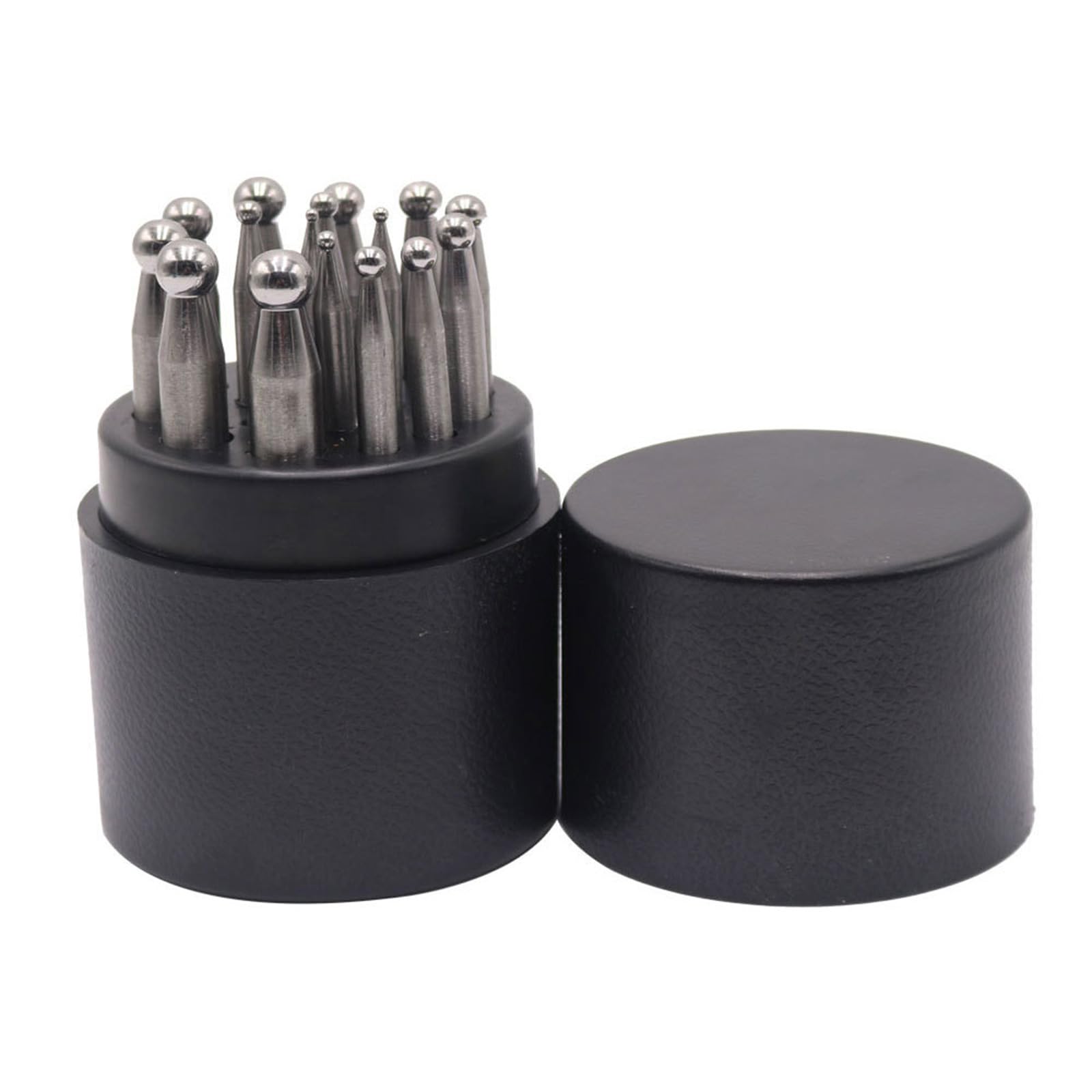 Acciaio Gioielli Punzoni Tool Set 15/17Pcs Martello Texture Artigianato Forniture Rotondo Metallo Set