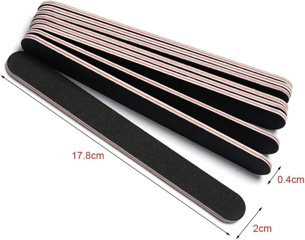 Tomedeks 20 Pack Nail File Set, Double Sided Emery BoardNail Buffer Files kit BigaMart