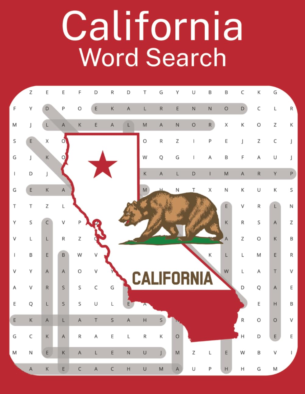 California Word Search: Discover California One Puzzle at a Time
