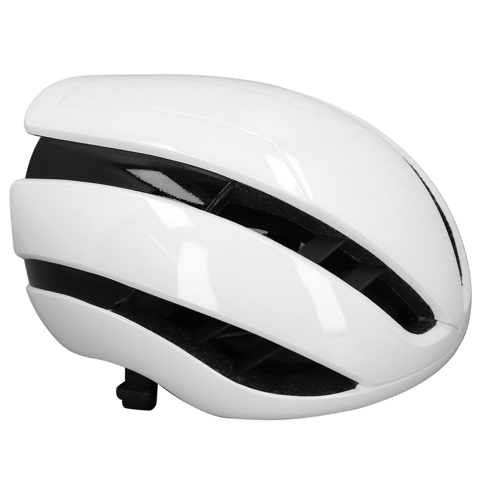 Casco de Ciclismo de Carretera, Equipo de Seguridad para Bicicleta de Carretera, Ligero, Transpirable, de 58cm a 60cm, Ajustable para Mujeres y Hombres