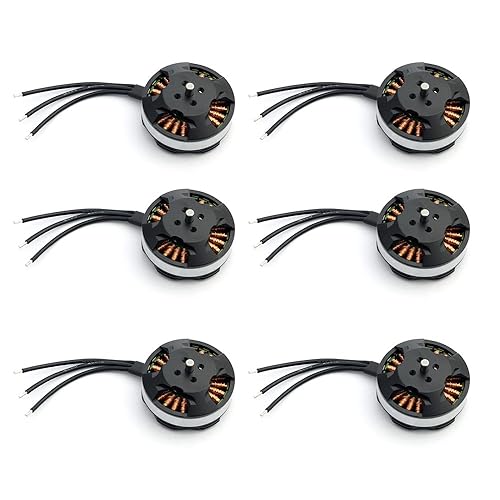Tarot Motor multiaxial sin escobillas TL68P02 de 4006 620KV para RC DIY Quadcopters Multicopters Drone, Tarot FY680 Pro piezas de repuesto (6