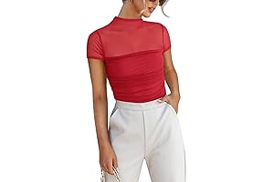 Women's Sexy Sheer Bodysuit for Night Out