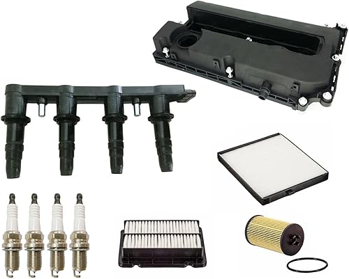 Bobinas de Encendido Bujías Cubierta de válvula y filtros Piezas de repuesto para Chevrolet Aveo 1.6L 09-11