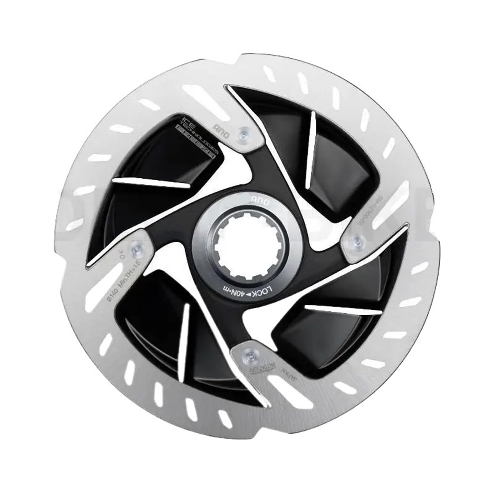 Compatible con rotor de freno Shimano.