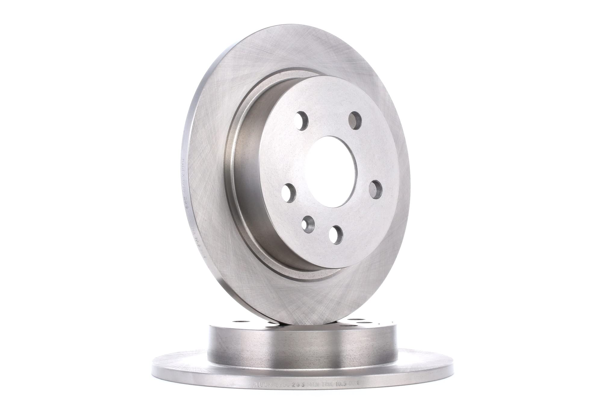 RIDEX 82B0265 2x Disco de freno Trasero sin tornillos Compatible con OPEL Insignia A Sports Tourer G09