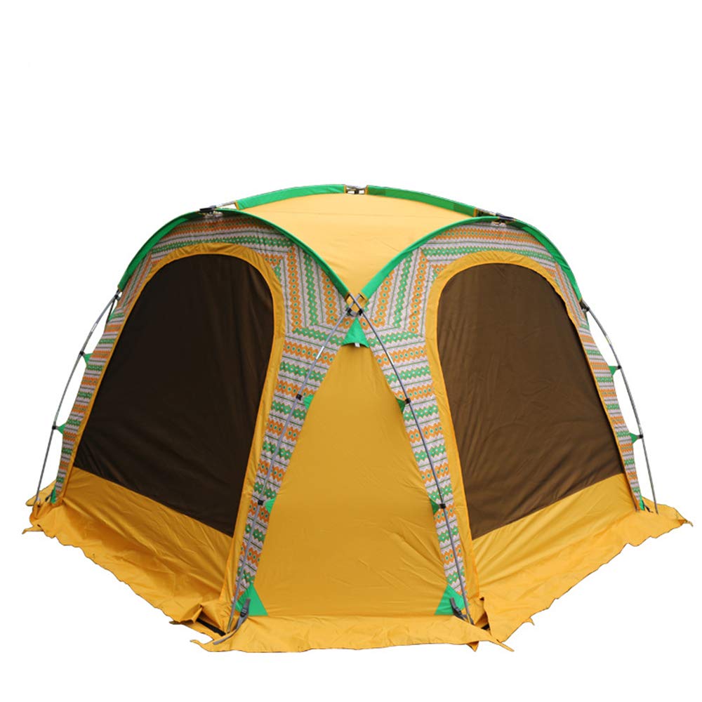 Buy Large Open Beach Tent Cabana, 5x5 Anti UV Sun Shelter Canopy