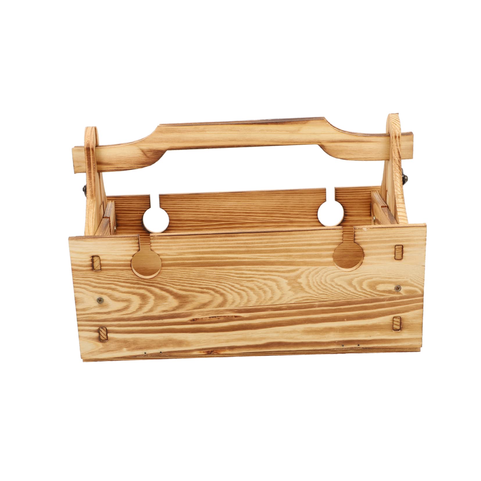 Holz-Aufbewahrungskorb, Klapptisch, Korb, Hochzeit, Blumenkorb, Holz, Outdoor, Campingtisch, Holz, Küchentisch, Outdoor-Tische, Picknicktisch, Campingausrüstung, Holz-Picknicktisch-Set/1019