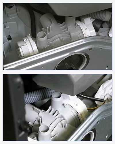 Miniatura 4 de Drain Motor Pump Fit for LG WM3600HWA WM3600HVA WM3700HRA WM3400CW WM3700HVA WM3700HWA WM3500CW, Replaces EAU63743803 NTWC021S03, DC26V 1.7A 45W
