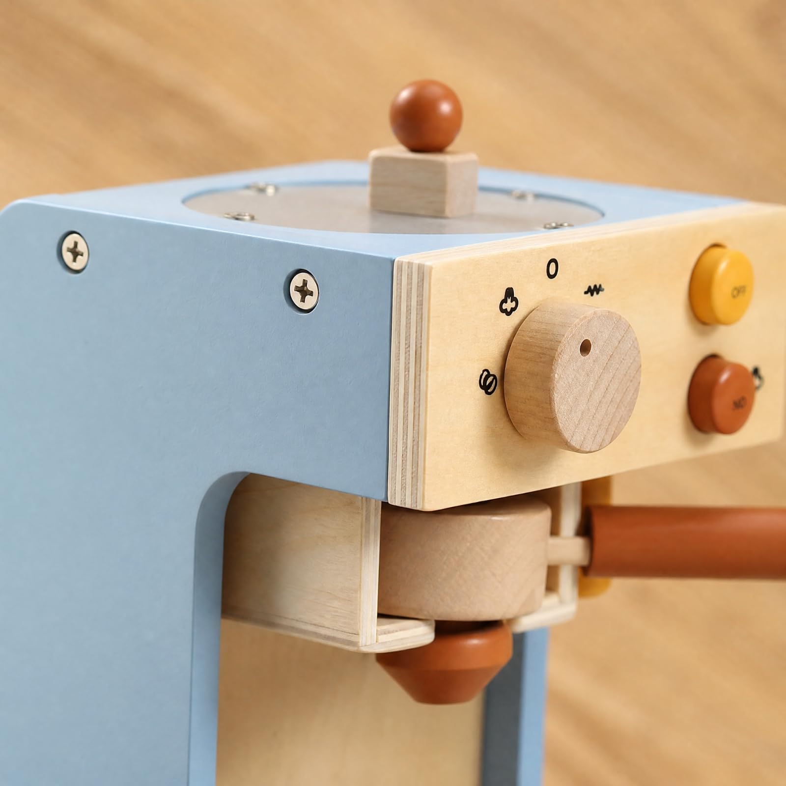 predolo Cafetera Juguete Realista Máquina Café Juguete Imaginativo Juego Cafetera con Accesorios
