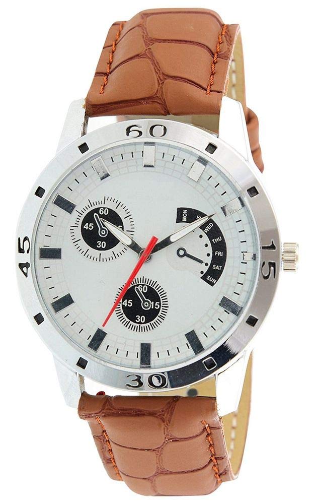 ZAVIO Analog White Dial Mens Watch-Z_OT211 (B08PGR4NQ1) Amazon Price History, Amazon Price Tracker