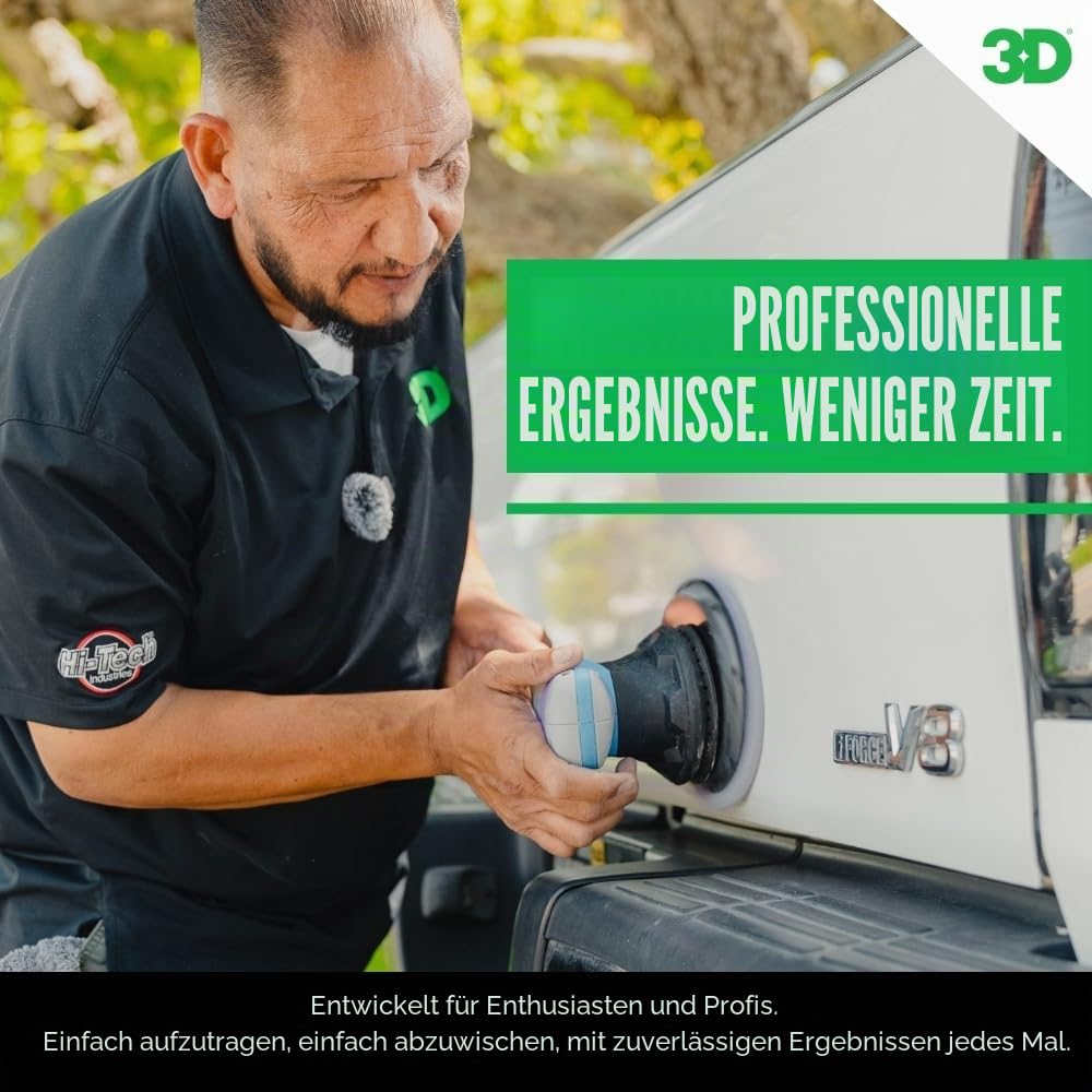 3D One Hybrid Professionelle Schneid - Polier- und Endbearbeitungsmasse (16 Unzen) für Farbkorrektur, automatische Detaillierung und Polierung