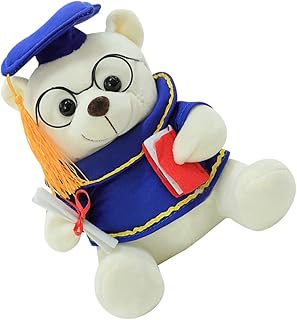 Didiseaon 1Pc Temporada De Formatura Dr Ursinho De Pelúcia Boneca De Pelúcia Scrump Chapéu De Doutorado Brinquedo De Pelúcia Boneca De Formatura Boneca De Pelúcia Confortável Boneca De