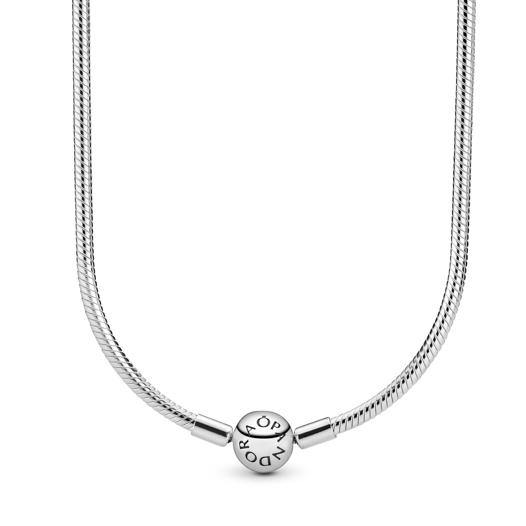 Pandora Jewelry Moments Snake Chain Charm Necklace For Women In
