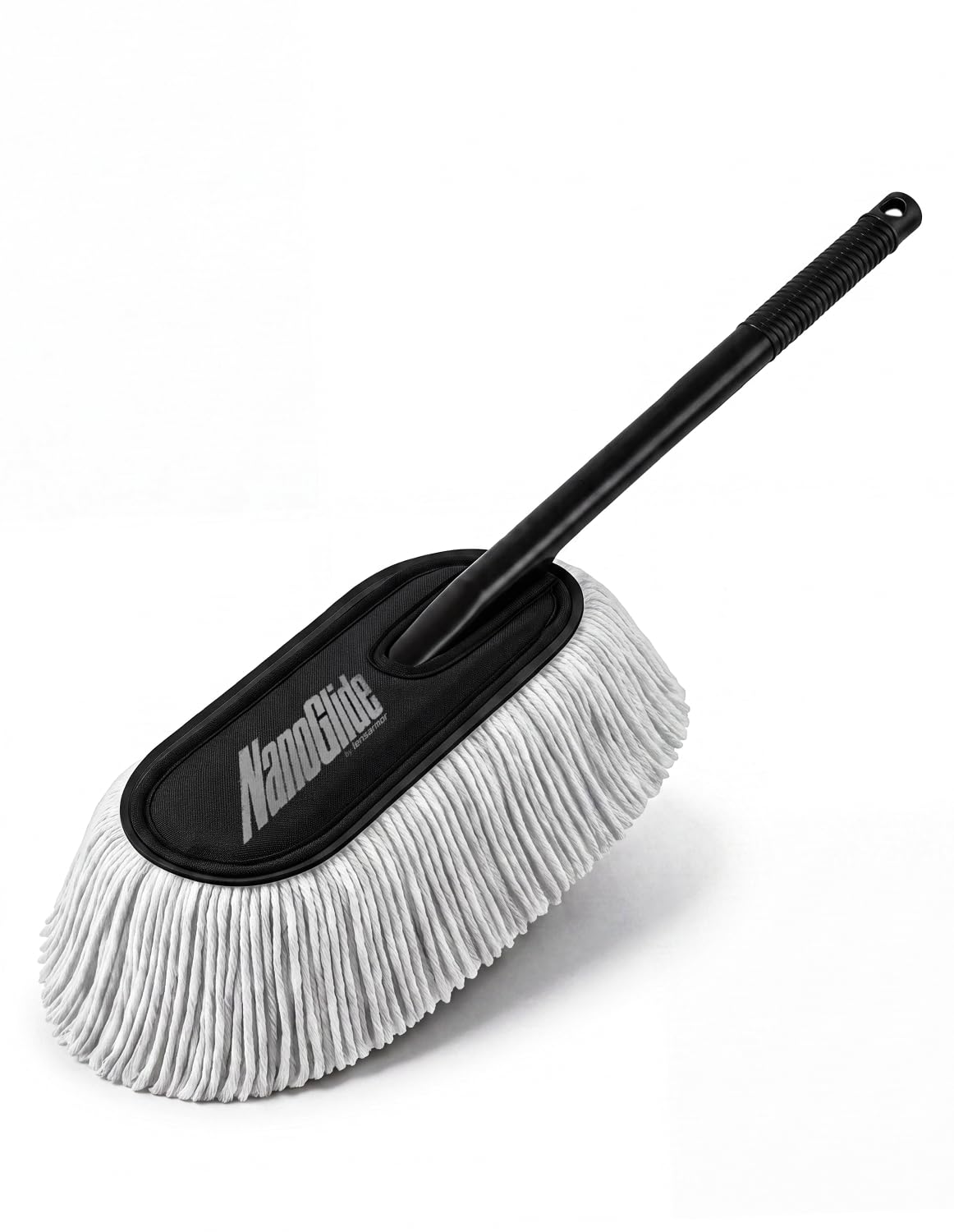 Lensarmor Car Duster with Paraffin Wax-Treated Cotton Strands | Scratch-Free Dry Dust Cleaner for Car, SUV, Bike & Home | Lint-Free Reusable Exterior Cleaning Brush | Car Cleaning Accessories-image-40