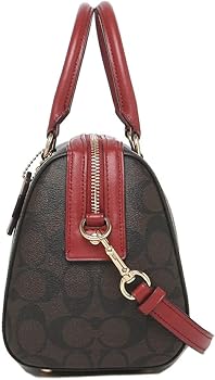 最終値下げ　COACH シグネイチャーハンドバッグ 茶系 美品 希少 COACH OUTLET コーチ アウトレット ショルダーバッグ レディース