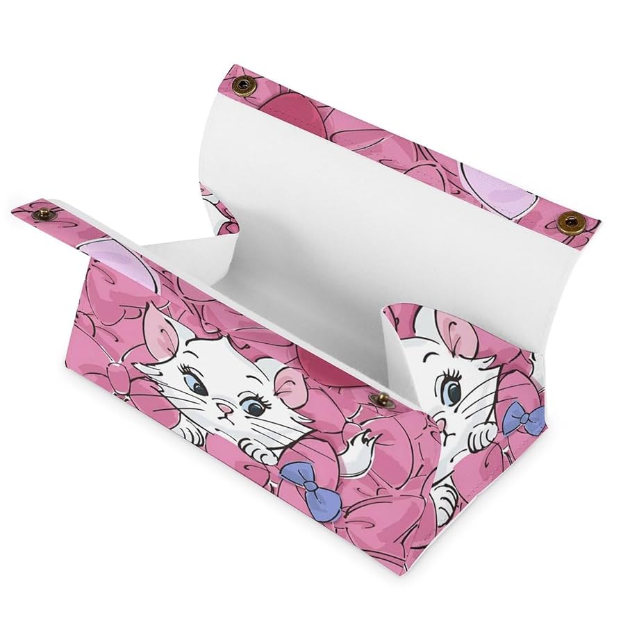 猫ちゃんドット柄ボックスティッシュカバー　模様替え車用子供部屋ミナペルホネン 猫ちゃんドット柄ボックスティッシュカバー 模様替え車用子供