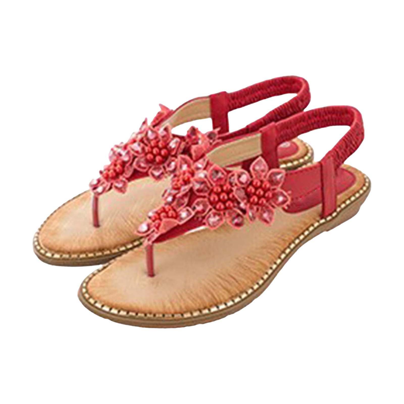 Infradito Larghi Da Spiaggia Estivi, Sandali Piatti Con Cinturino A T, Comode Scarpe Passeggio Camminata Donna Estive Eleganti 38 Ciabatte Ciabattine Mare Sandalo Elegante Cuoio Per