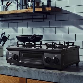 Amazon.co.jp: リンナイ グリル付ガステーブル『The Basic Gastable